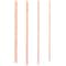 12 Packs: 4 ct. (48 total) Champagne Faceted Glass Rondelle Beads by Bead Landing™
